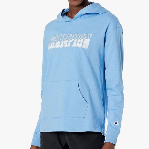 Champion Cotton Logo Pullover Hoodie - Size XS - Picture 2 of 9